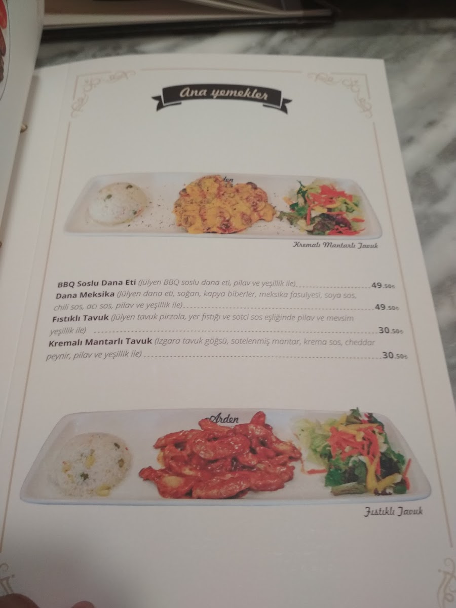 Menu Arden Cafe - Umraniye-2