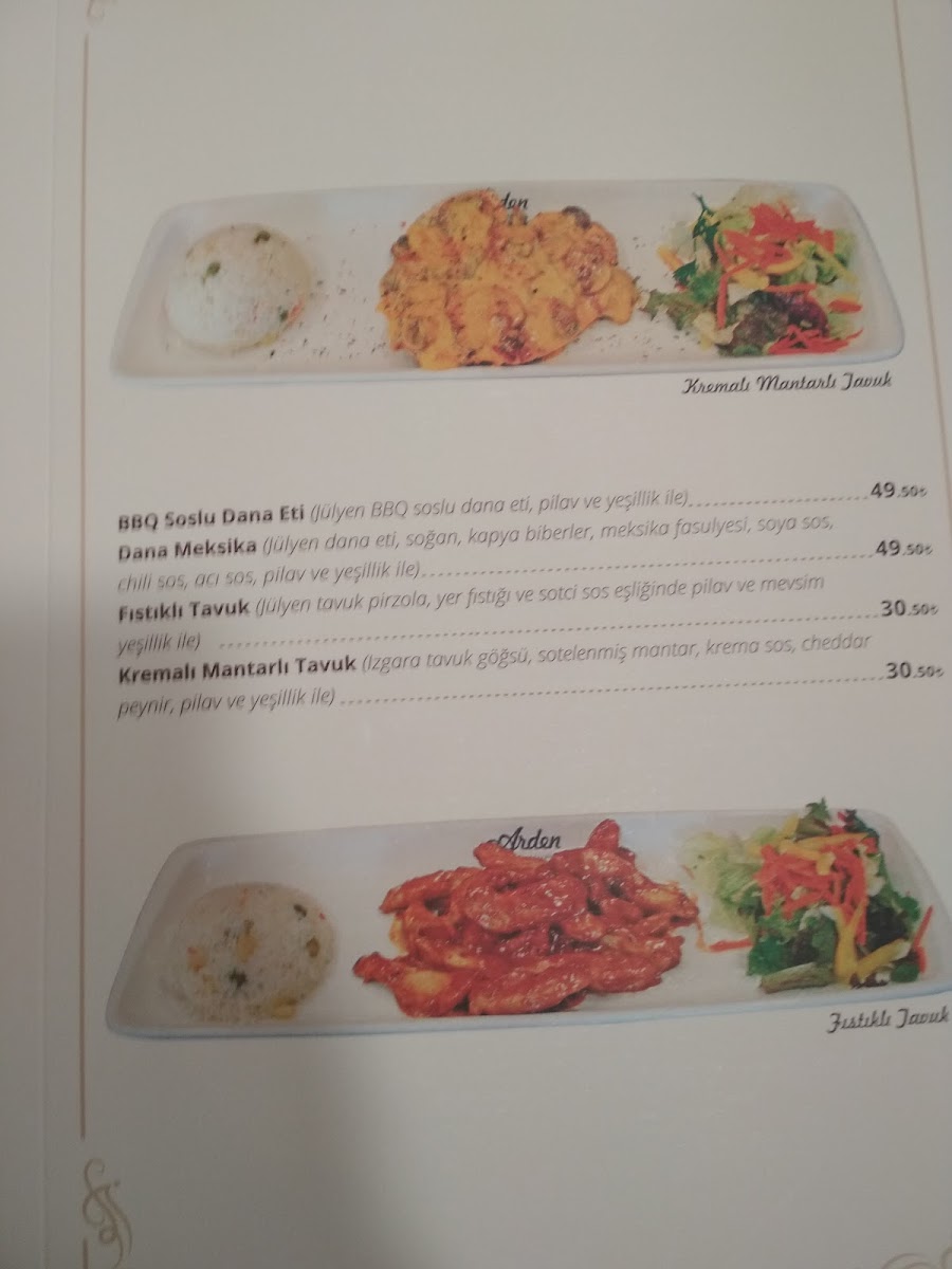 Menu Arden Cafe - Umraniye-3